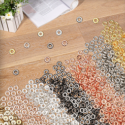 1600шт 8 цвета пластиковые бусины ccb CCB-PA0001-13