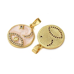 Латунные микро проложить кубического циркония подвески&nbsp;KK-F911-10G