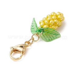 Подвеска в виде винограда из стеклянных бусинок&nbsp;HJEW-MZ00145-03