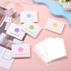 100 шт. прямоугольных прозрачных полипропиленовых целлофановых пакетов&nbsp;CDIS-TA0001-37D