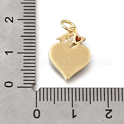 Латунные микро проложить кубического циркония подвески&nbsp;KK-F899-12G