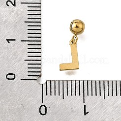 Pendentif en strass en acier inoxydable 304&nbsp;STAS-H202-50G-L