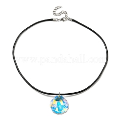 Воском ожерелья шнура&nbsp;NJEW-P310-01P