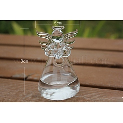 Стеклянная ваза в форме ангела&nbsp;LS-PW-WG63977-01