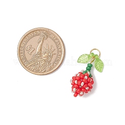 Подвески-бутоны из стеклянных бусинок&nbsp;PALLOY-MZ00759-01