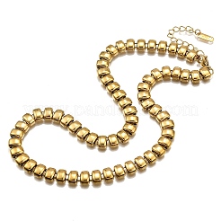 304 нержавеющая сталь прямоугольные звенья цепи ожерелья для женщин NJEW-R024-01G