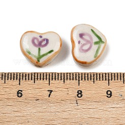 Фарфоровые бусины ручной работы&nbsp;PORC-B009-02