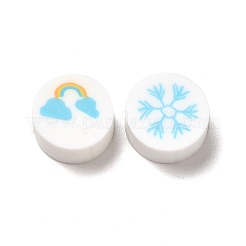 Бусины из полимерной глины  CLAY-B003-14