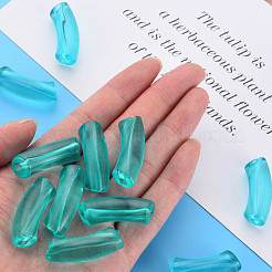 Прозрачные акриловые бусины&nbsp;MACR-S372-002C-006