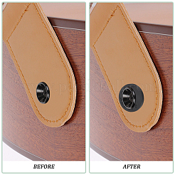 40 шт. 4-х цветные пластиковые замки для гитарного ремня AJEW-CN0002-32