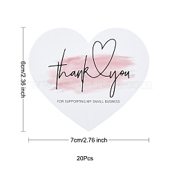 20 шт. поздравительная открытка из мелованной бумаги DIY-YW0012-24B