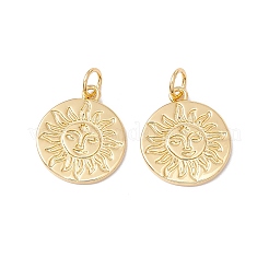 Pendentifs de placage en laiton&nbsp;X-KK-C247-02G