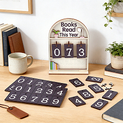 Contatore dei libri Arch Wood letti quest'anno&nbsp;DIY-WH0899-973
