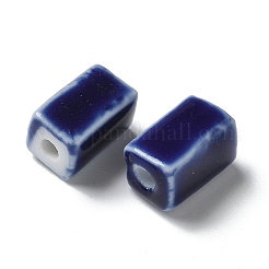 Фарфоровые бусины ручной работы&nbsp;PORC-L080-D14