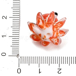 Perles vernissées manuelles&nbsp;LA-CBA1426-01F