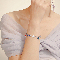 24 шт. 6 стиля эмалированных соединительных подвесок из нержавеющей стали 304&nbsp;STAS-DC0010-36