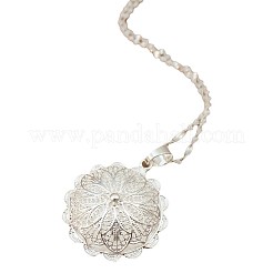 Комплект из ожерелья с подвеской из цветочного сплава FS-WGC2EA1-01
