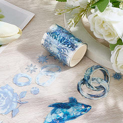 Снежинка узор планировщик наклейки клейкая лента для животных&nbsp;DIY-WH20082-03