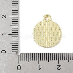 独立記念日合金エナメルパンダント  ゴールドカラー  フラットラウンド  18x15x1mm  穴：1.6mm&nbsp;LS-FIND-M083-05B-G