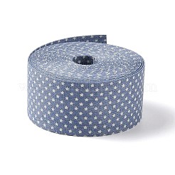 Лента из хлопка и льна длиной 5 м со звездным принтом&nbsp;LS-OCOR-K008-01C-02