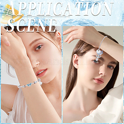 20шт. пружинные эластичные браслеты из сплава проволоки для женщин&nbsp;BJEW-SC0001-31