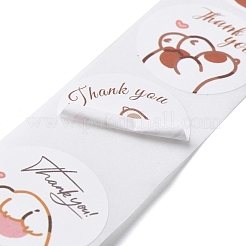 500 шт. рулон наклеек с кошачьей тематикой&nbsp;X-DIY-S049-01C