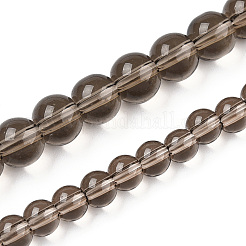 Прозрачные стеклянные бусины GLAA-T032-T8mm-02