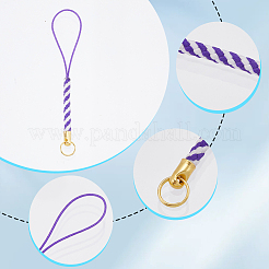 42 шт. 7-цветный плетеный нейлоновый шнур для мобильных ремней FIND-GF0006-62