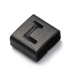 Ionenplattierung (IP) 304 Edelstahl quadratische Schiebecharme&nbsp;STAS-L132-23L-B