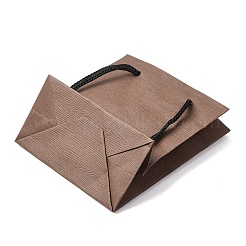 Rechteckige Geschenktüten aus Papier mit Seilgriffen&nbsp;ABAG-A011-01B