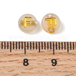 Светящиеся прозрачные акриловые бусины&nbsp;OACR-P037-01B-F