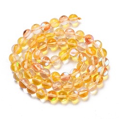 Perle di vetro trasparente&nbsp;GLAA-B022-6mm-06