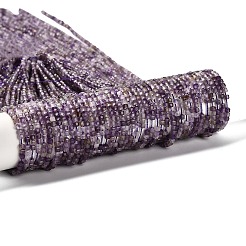 Природный аметист нитей бисера&nbsp;LS-G-RM2025-32B-02