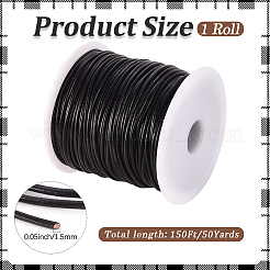 1 рулон шнура из коровьей кожи WL-CL0001-20