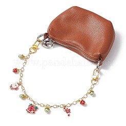 Эмалированный сплав Санта-Клауса AJEW-BA00170