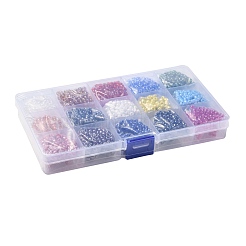 180 г 15-х цветных стеклянных бусин&nbsp;SEED-JQ0003-01D-4mm