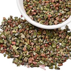 Unakite шарики чип&nbsp;X-G-O103-14