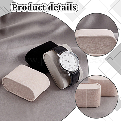 12 шт. 3 стиля бархатные подушки для демонстрации ювелирных изделий и часов BDIS-PH0001-09