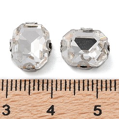 Шить на горный хрусталь&nbsp;LS-RGLA-T036-8x10mm-01A