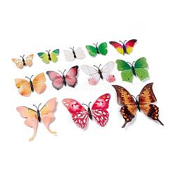 PVC Schmetterling Wanddekorationen&nbsp;DIY-WH0221-34