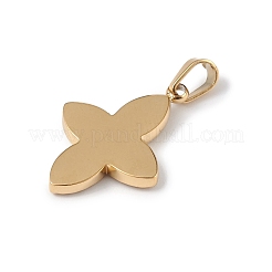 Ионное покрытие (ip) нержавеющая сталь 304 с подвесками из хрустальных страз&nbsp;STAS-G307-01G