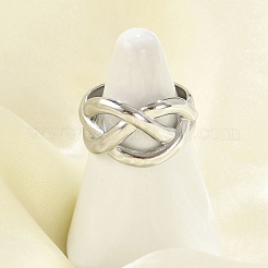 Кольца-манжеты из нержавеющей стали 304 для женщин&nbsp;RJEW-G338-25P