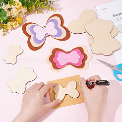 Незаконченные вырезы из дерева WOOD-WH0029-18