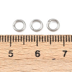 Открытые соединительные кольца из нержавеющей стали марки 304 STAS-J013-5x0.9mm-01