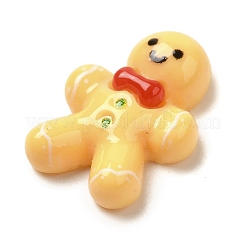 Кабошоны из непрозрачной рождественской смолы RESI-R453-01L