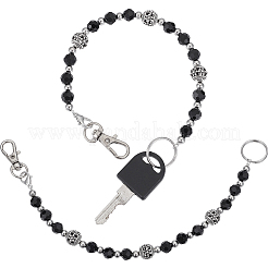 2шт стеклянный брелок&nbsp;HJEW-SC0002-25