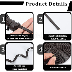 PU кожаный шнур OCOR-WH20016-03B-01