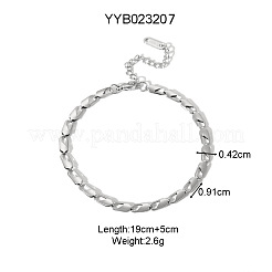 Стильные браслеты-цепочки из нержавеющей стали 304&nbsp;VU2400-3