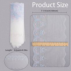 4.8~5 ярд полиэфирных лент для вышивки OCOR-GF0005-13A