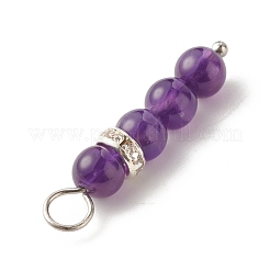 Подвески из бисера из драгоценных камней PALLOY-JF01326